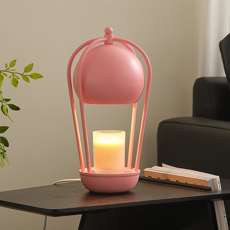 Lampada scaldacandele, scaldacera ishphso con timer &Lampada dimmerabile a forma di fiore di giglio bianco, ideale per l'ufficio domestico, estetica moderna, contemporanea, anniversario &regalo di del 2025 a $100.99 –P8
