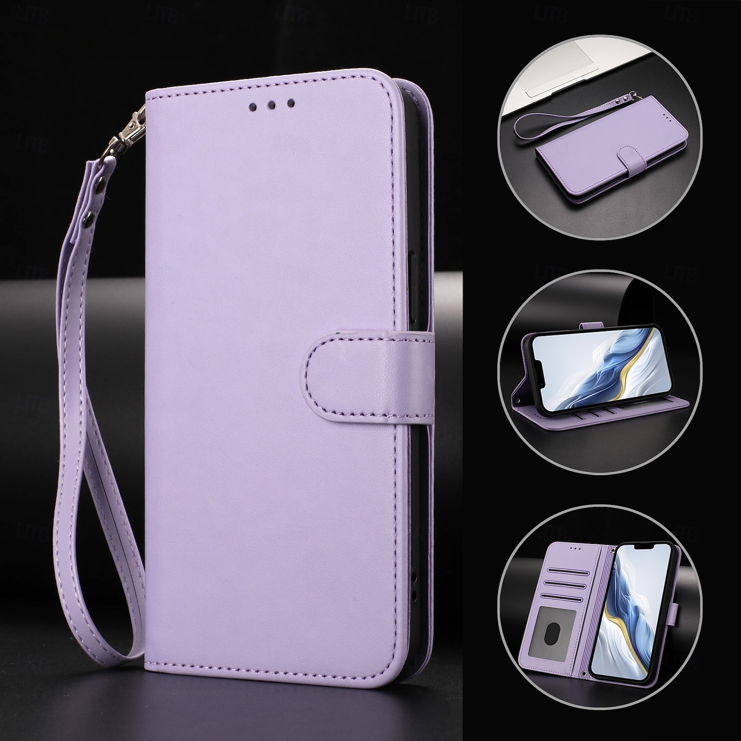 telefone Capinha Para iPhone 16 Pro Max Plus iPhone 15 14 Pro Max Plus iPhone 13 Pro Max Mini Capa para Cartão Wallet Com Suporte Magnética Proteção de corpo inteiro Retro TPU Couro PU de 2025 por $13.99 –P6
