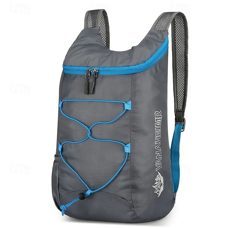 Sac à dos de randonnée pliable pour homme, sac à dos d'extérieur léger et compact, imperméable, pour le camping, les voyages, le trekking, petit sac de sport portable et pliable avec plusieurs poches de 2025 ? $10.99 –P9