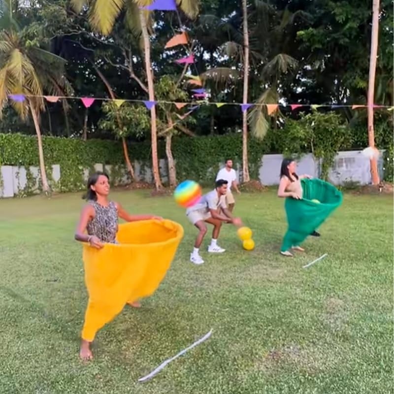 Ensembles de jeux de jardin pour pantalons de grand-mère, jeux de fête bizarres pour pantalons, jeux de jardin, journée sur le terrain, réunion de famille, jeux d'extérieur pour adultes de 2026 ? $25.99 –P1