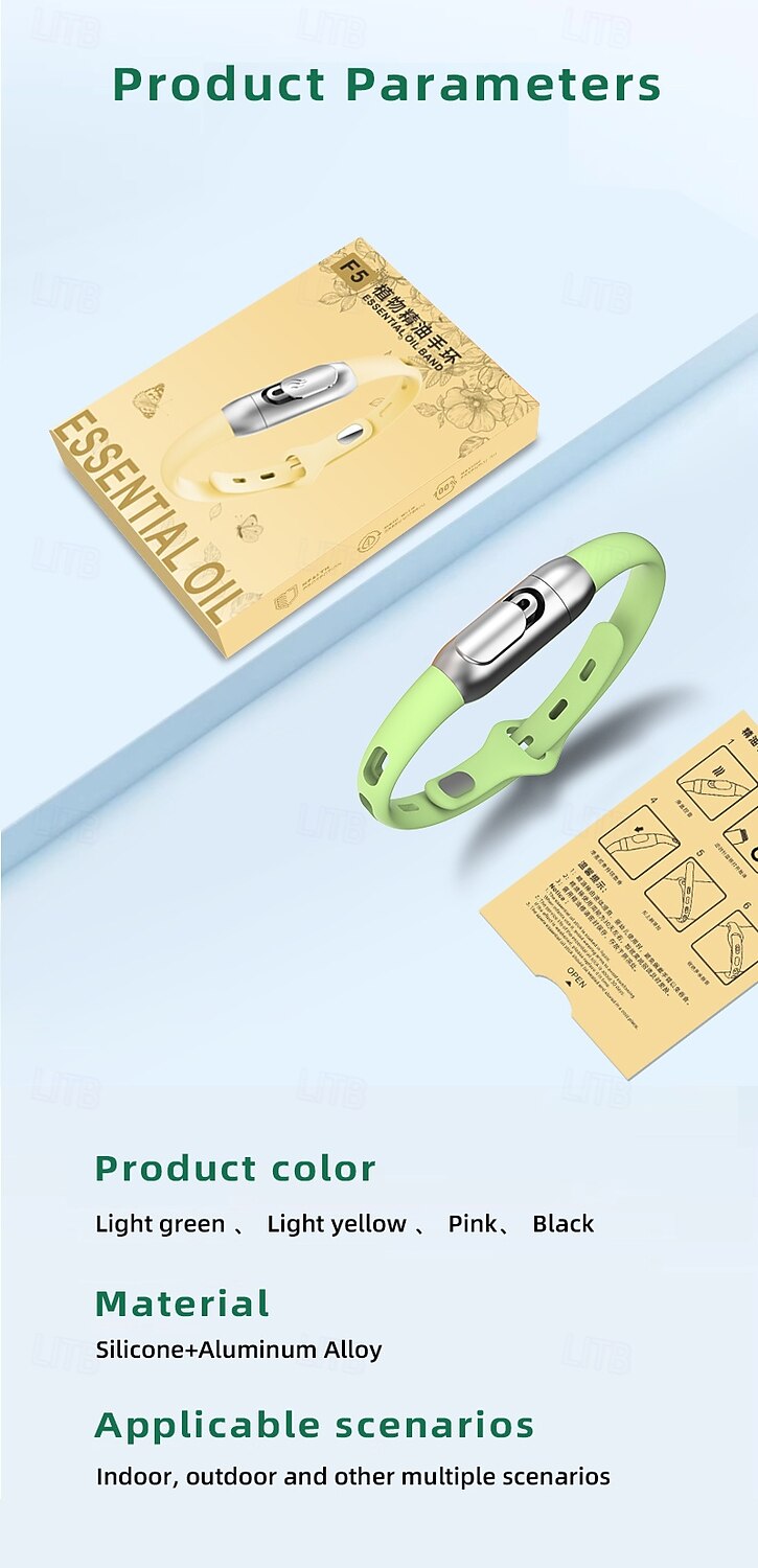 New Plant Essential Oil Mosquito Repellent Wristbands Deet-Free Bands for Effective Insect Repulsion 2026 - $14.99 –P11