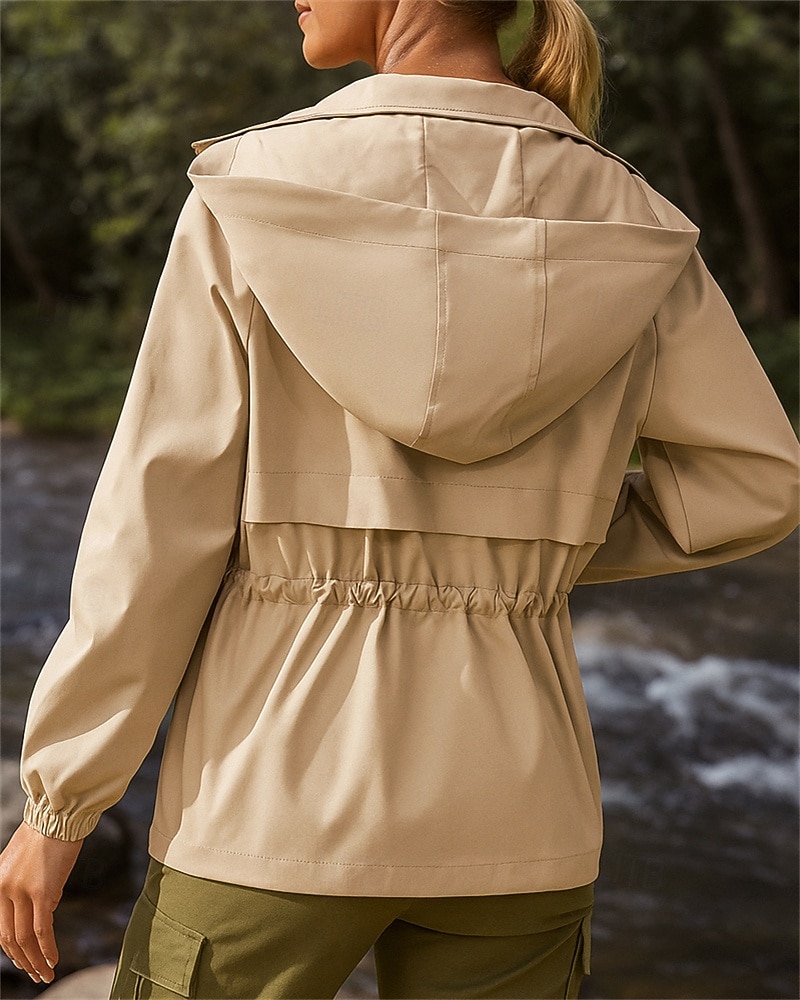 Mujer Chaqueta para senderismo Chaqueta deportiva Al aire libre Impermeable Resistente al Viento Secado rápido Ligero Trajes de senderismo Ropa de senderismo Primavera Otoño Chaqueta Tenis Golf 2026 - $41.99 –P2