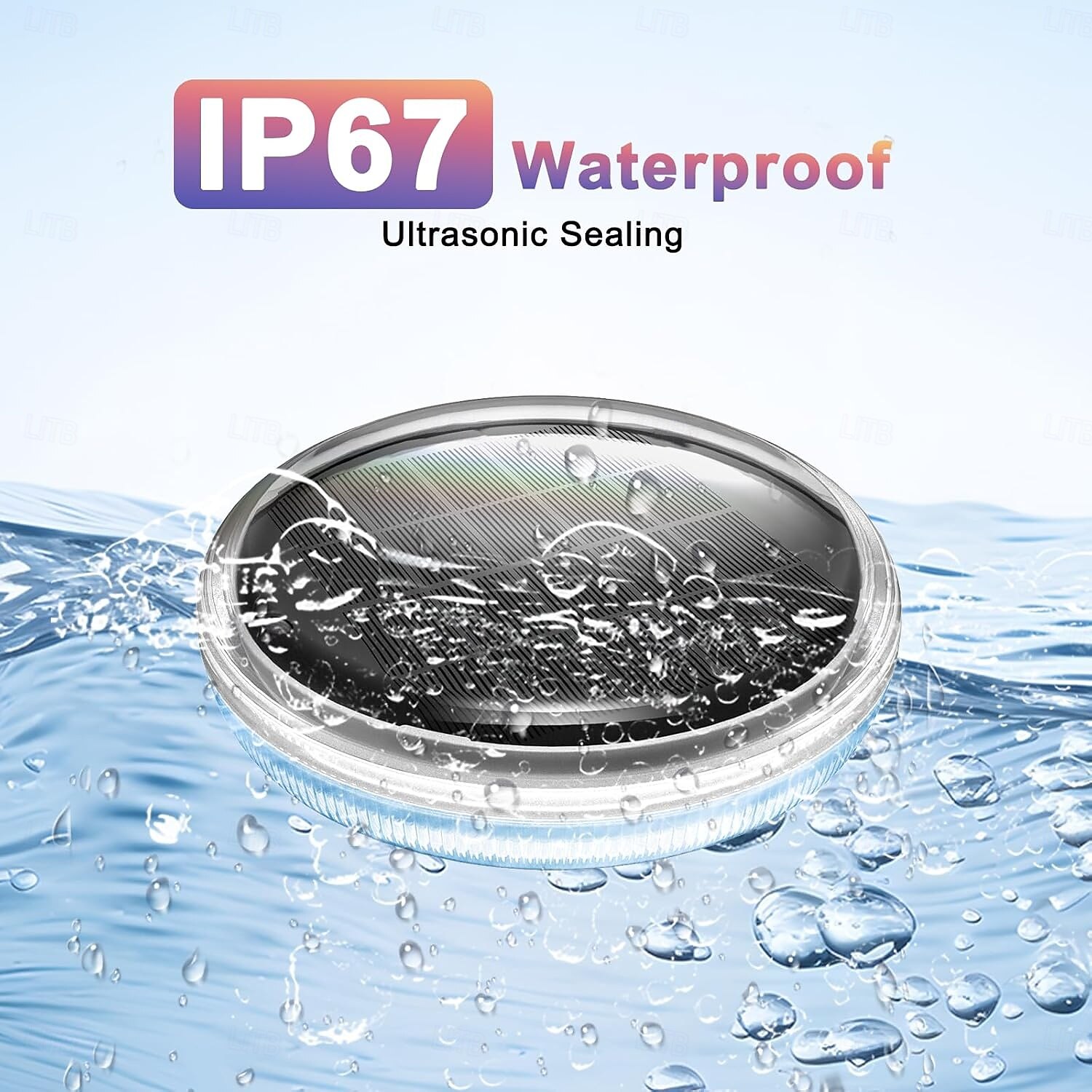 Solar Rechargeable Floating Pool Lights That Float with Remote Control 9 Lighting Timing Mode Waterproof for Inground Pool Bathroom Bathtub Pool Party 2025 - $46.76 –P7