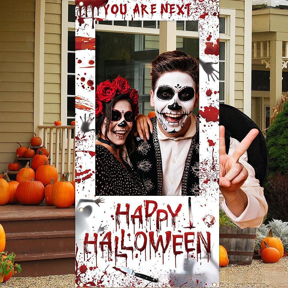 Halloween Photo Booth Props SuppliesSpooky and Fun Designs ncludes Ghosts, Pumpkins, Witches, Bats, and More  Perfect for Parties, Events, and Celebrations 2025 - $9.49 –P6