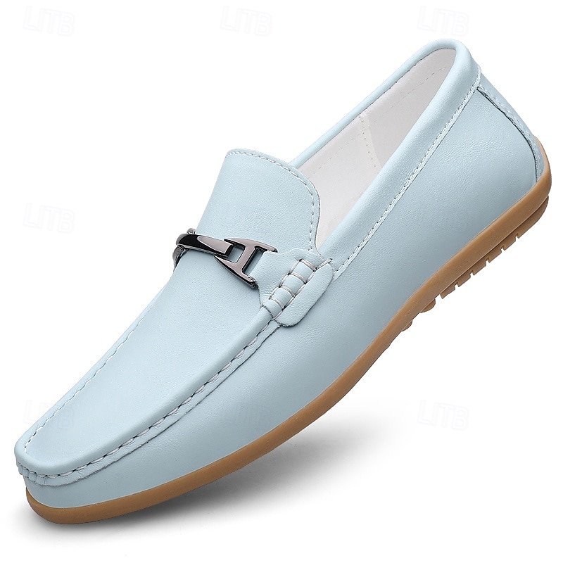 Rode imitatieleren loafers voor heren, stijlvol instapmodel met comfortabele, zachte binnenzool, ideaal voor zakelijke, casual weekenden en reizen 2026 - $64.99 –P7