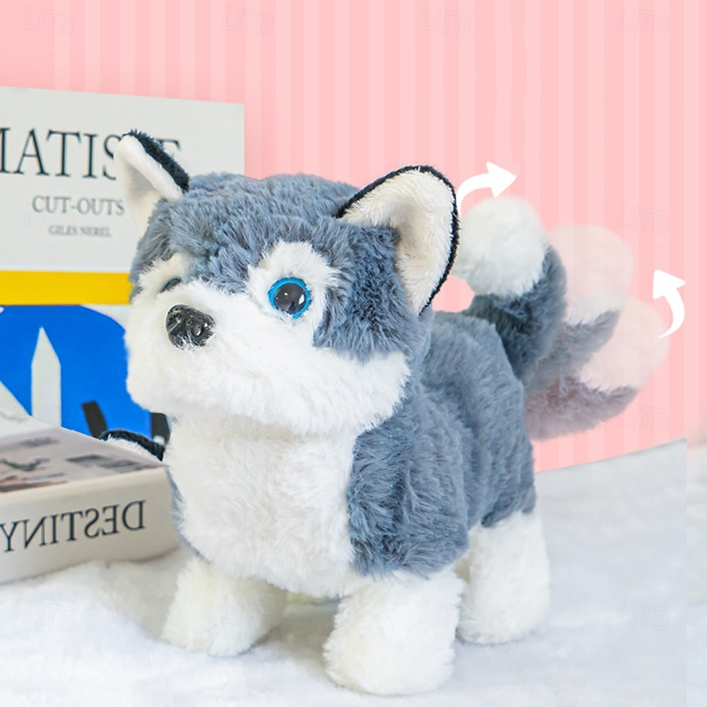 Cane robot, il mio cucciolo robot realistico, giocattolo interattivo per cuccioli che cammina, abbaia, coda di peluche, cane da compagnia per bambini &Giocattolo robotico realistico per adulti che si del 2025 a $23.99 –P15