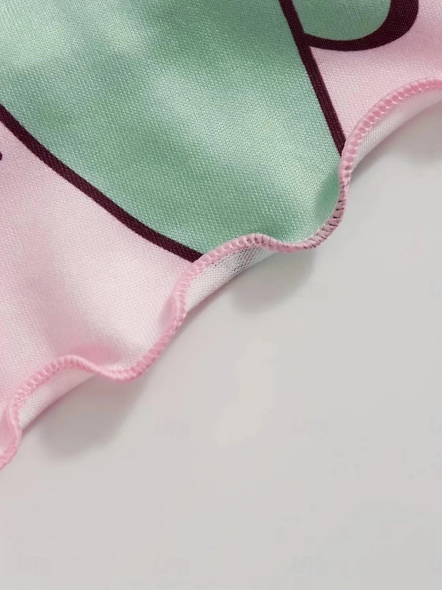 Dame Pyjamas Sett Fritid Komfort Sommerfugl Elastisk midje Stropp Topp Shorts Hjem Daglig Langermet stropper Rosa Blå Beige Sommer Normal 2025 - $13.99 –P7