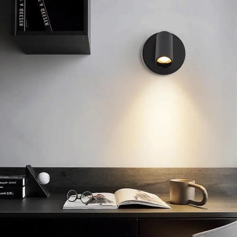 moderne bildelampe enkel ledningsfri vegglampe usb oppladbar dimbar bildelampe stue kanal soverom dekorativ nattlampe 2025 - $12.99 –P4