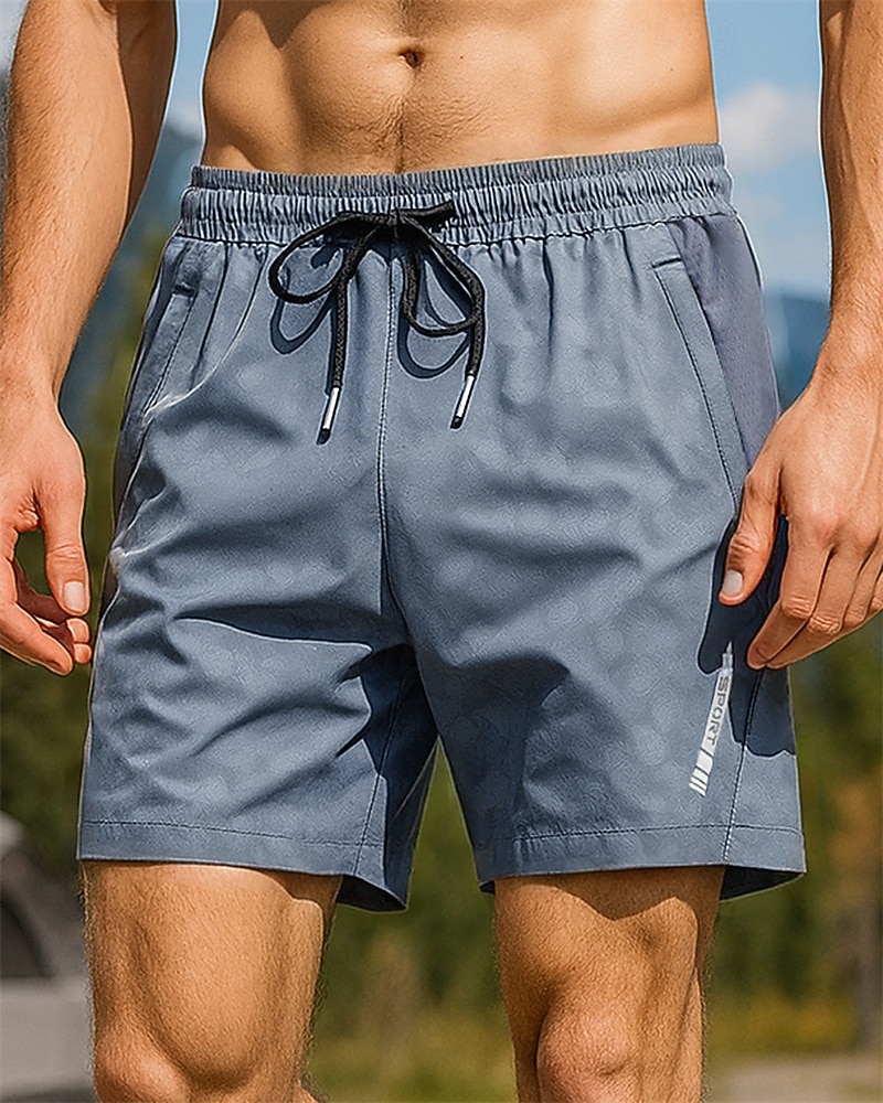 Pánské Dağcı Şortu turistické kalhoty Kamuflážní barva Léto Venkovní Běžný Voděodolný Větruvzdorné Rychleschnoucí Lehká váha Kraťasy Elastický pas Tmavě šedá Černá Tenis Golf Běh S M L XL XXL 2026 - $22.99 –P6