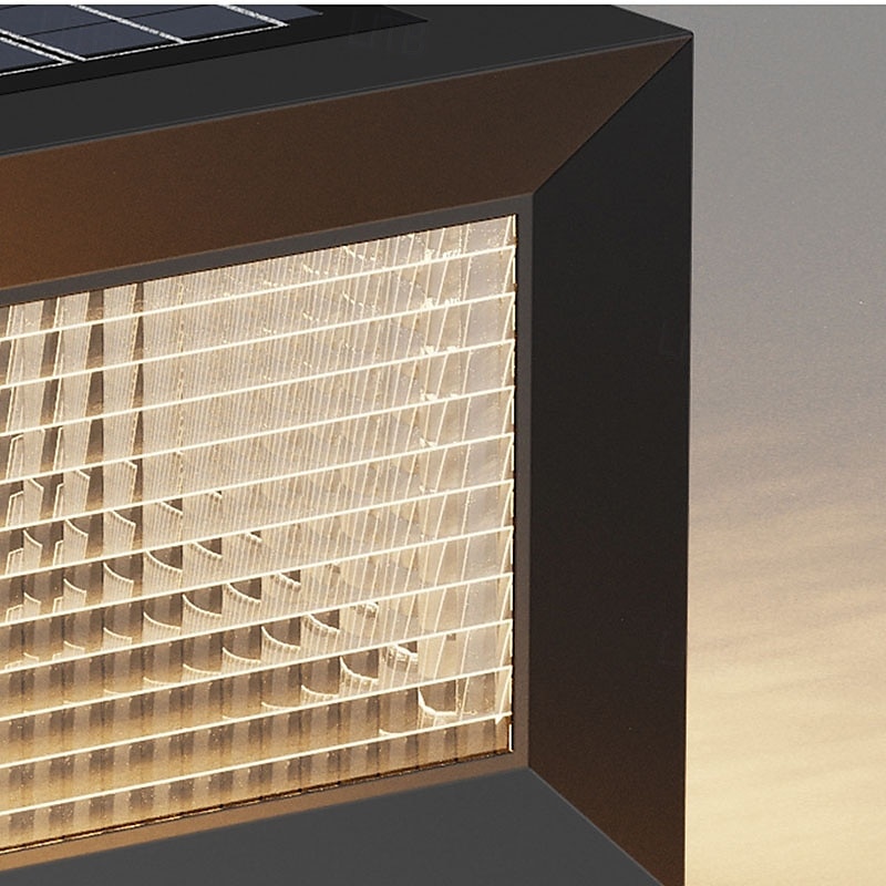 Outdoor Post Lights Fixture Modern Yard Entry Outdoor Column Lights Metal Housing Patio Pillar Lights 110-240V 5W 2025 - $233.89 –P5