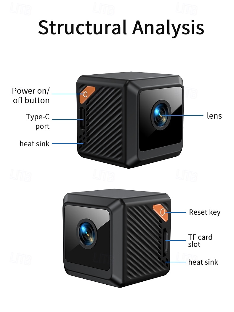 Wireless Surveillance Camera - Two-way Voice Calls Motion Detection Built-in Ap Hotspot No Internet Viewing Required Real-time Home Family And Pet Safety Monitoring 2025 - $35.99 –P13