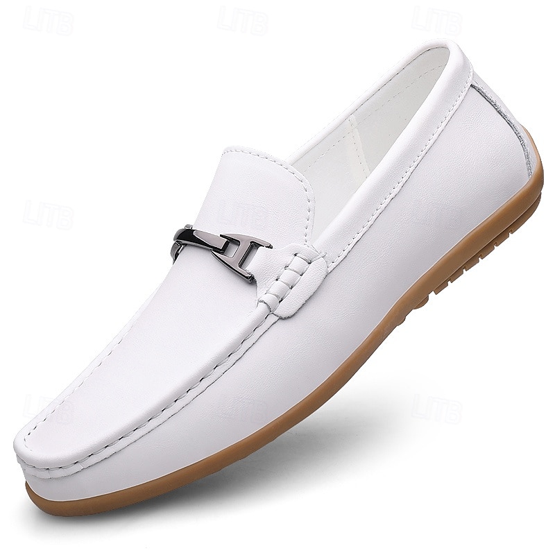 Rode imitatieleren loafers voor heren, stijlvol instapmodel met comfortabele, zachte binnenzool, ideaal voor zakelijke, casual weekenden en reizen 2026 - $64.99 –P1