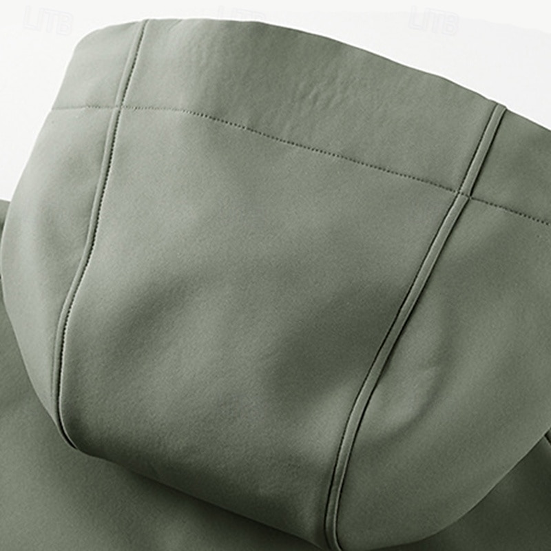 Per uomo Giacca a Vento Giacca da escursionismo Giacca in pile da escursionismo Cotone Inverno All'aperto Termico Antivento Giacche in pile Nero Giallo Verde militare Cachi Grigio del 2025 a $55.99 –P7