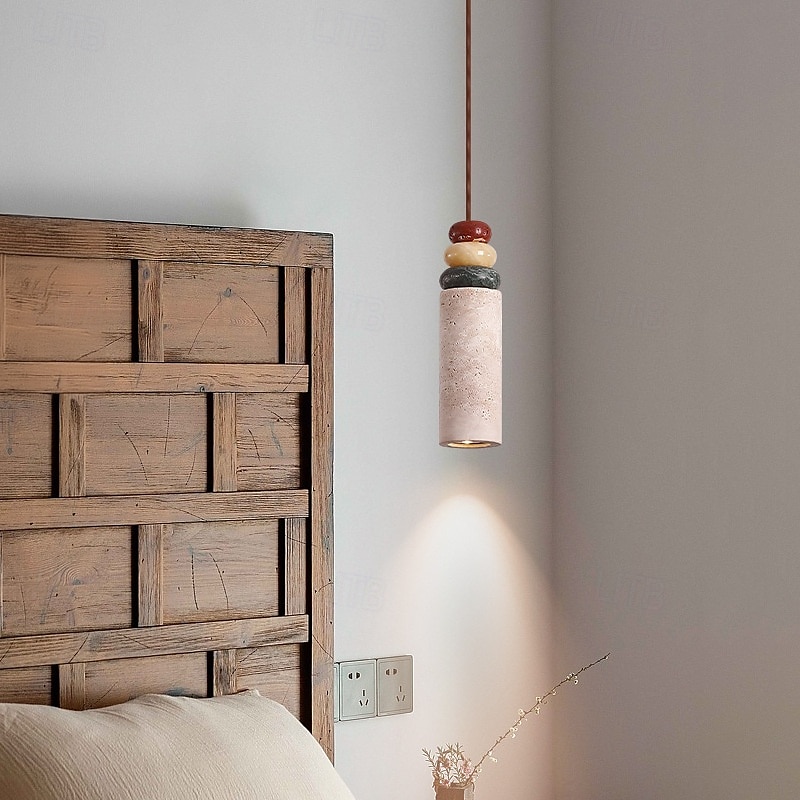 Wabi-Sabi gele travertijn kroonluchter voor eetkamer, bar &leefruimte 2025 - $165.99 –P5