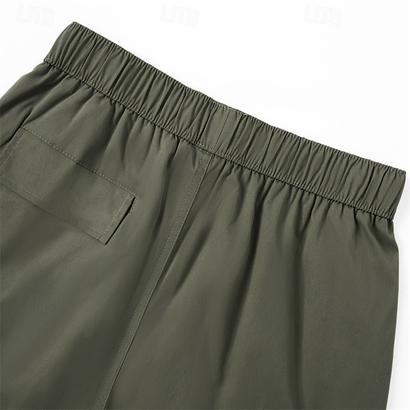 Homens Bermuda Cargo Shorts de caminhada Ao ar livre Normal Secagem Rápida Leve Elástico Respirável Calção Bolsos Preto Verde Tropa Tênis Golfe Corrida S M L XL XXL de 2025 por $21.99 –P5