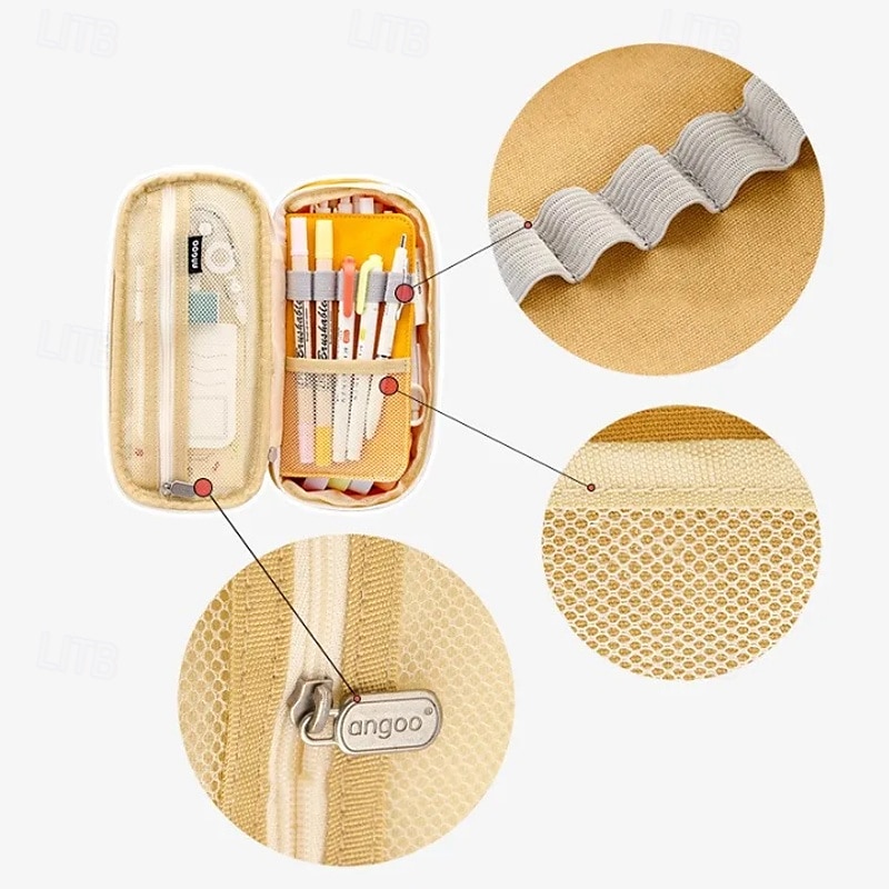 Astuccio portapenne di grande capacità, cancelleria, materiale scolastico, astucci per matite, borsa portaoggetti per ufficio e scrivania, studenti, bambini, astuccio portapenne, borse, scatola del 2025 a $19.99 –P3