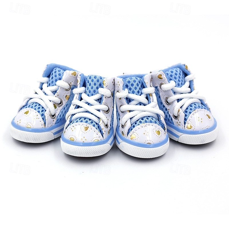 buty dla psów z siatki, buty dla zwierząt, oddychające buty dla małych psów, wodoodporne sandały dla zwierząt, antypoślizgowa podeszwa i zapięcie na zamek błyskawiczny, wytrzymały ochraniacz na łapy 2025 - $18.99 –P3