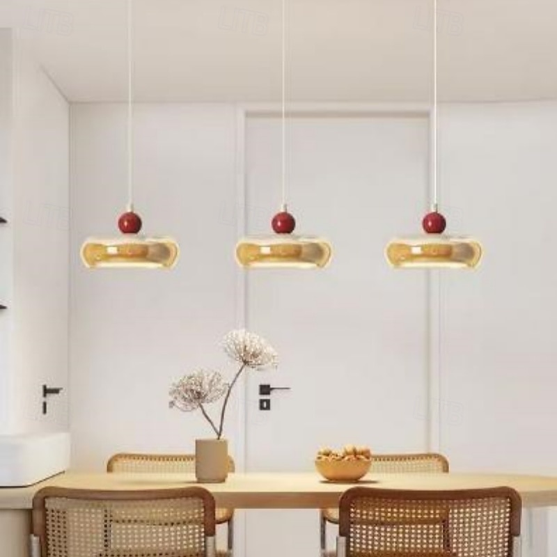Modern Cream Style Disk Lamp Modern Metal Restaurant Art Pendant Lamp Simple Metal Restaurant Art Pendant Lamp Bedroom Studio Decoration Ceiling Pendant Lamp Dimmable Lighting Fixture 2025 - $205.99 –P7