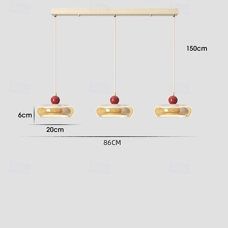 Modern Cream Style Disk Lamp Modern Metal Restaurant Art Pendant Lamp Simple Metal Restaurant Art Pendant Lamp Bedroom Studio Decoration Ceiling Pendant Lamp Dimmable Lighting Fixture 2025 - $205.99 –P4