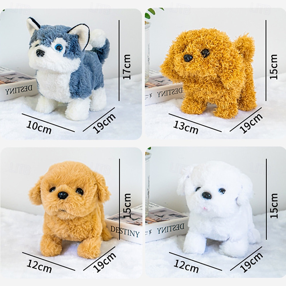 Cane robot, il mio cucciolo robot realistico, giocattolo interattivo per cuccioli che cammina, abbaia, coda di peluche, cane da compagnia per bambini &Giocattolo robotico realistico per adulti che si del 2025 a $23.99 –P10