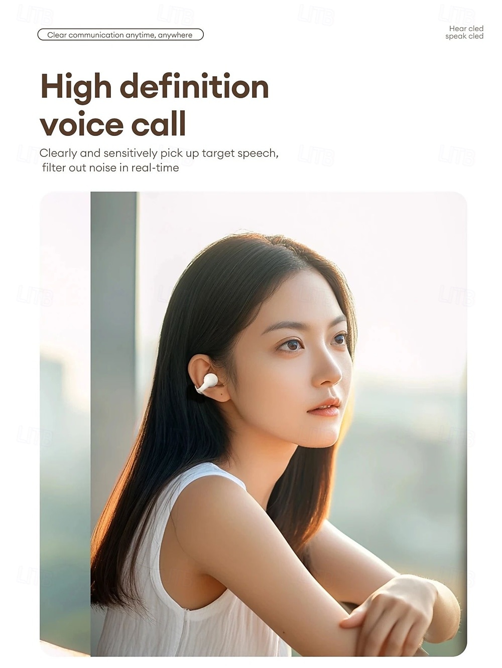 Origina Lenovo LP25 Bluetooth V5.4 Earphones Multi-function Ear-clip Design Headphones Fast Charging with Type-C Port Earbuds 2025 - $27.99 –P10
