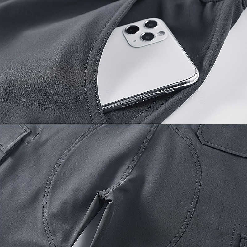 Per uomo Pantaloncini Tattici Pantaloncini cargo Shorts Pantaloncini Estivi Elastico in vita Multi-tasche Tasca con Patta Semplice Comodità Indossabile Lunghezza al ginocchio All'aperto Sport del 2025 a $28.99 –P4