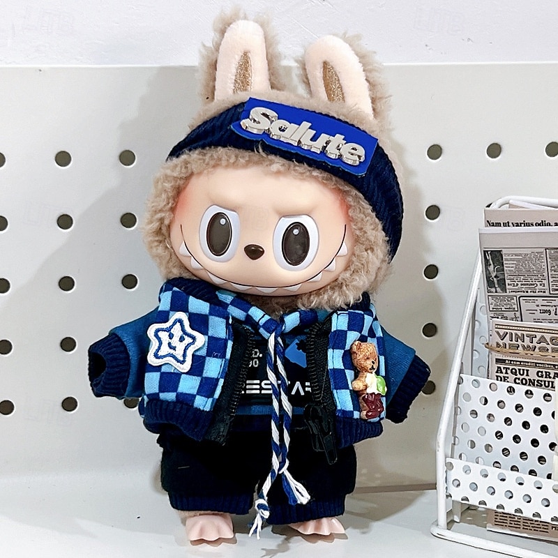 17 cm vinyl dockkläder tillbehör för 6,7 tum handgjorda virkade kläder för vinylfigur modekläder unik stil (endast outfit) 2025 - $16.99 –P1