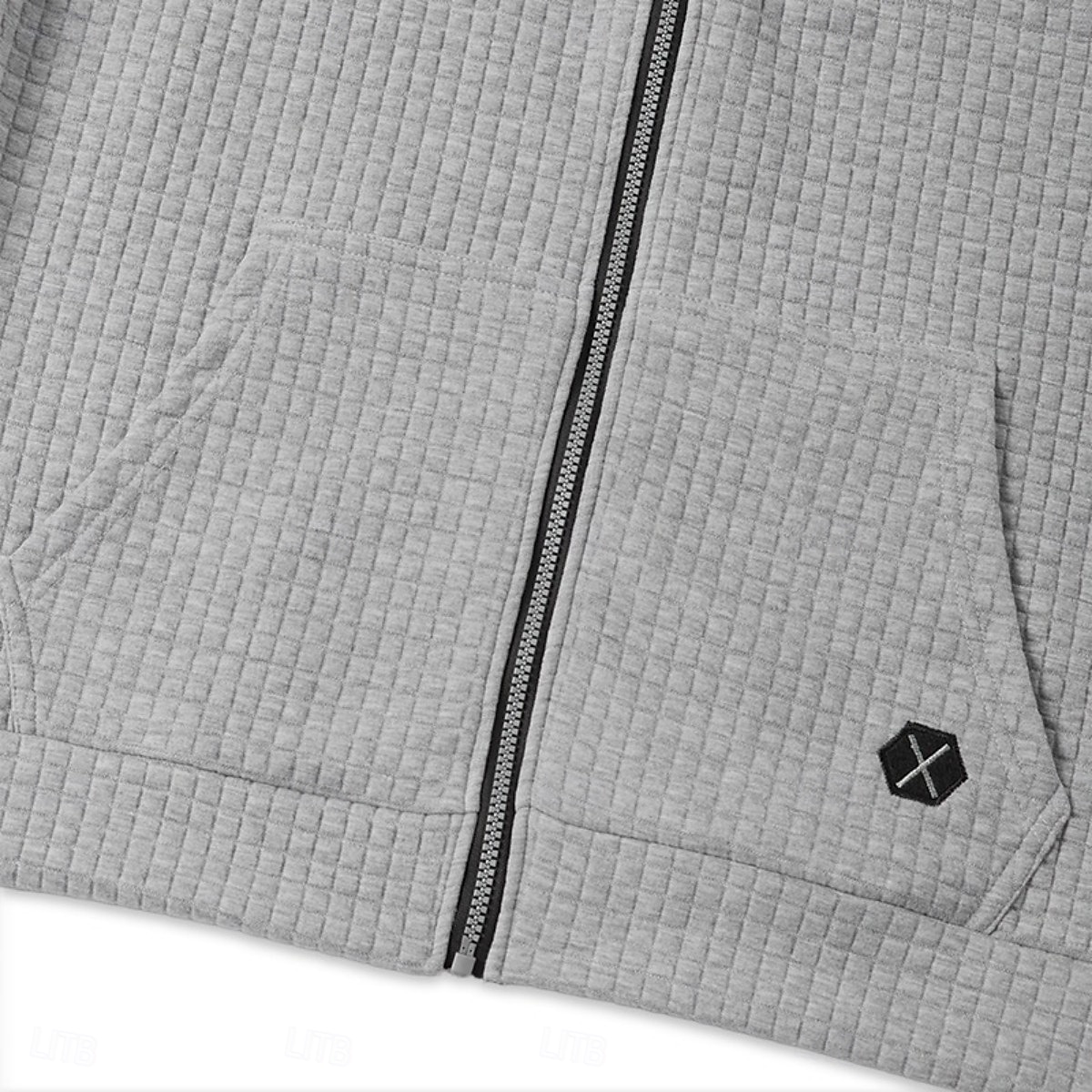 Homme Sweat à capuche gaufré Sweat à capuche zippé intégral Sweat à capuche tactique Noir Kaki Gris Claire À capuche Uni Fermeture éclair Avec Poches Travail Sport & Loisir Occasionnel Streetwear de 2025 ? $32.99 –P9