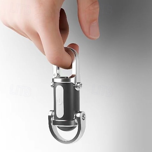 פנסי מפתחות נטענים, פנסי מיני EDC 1200 לומן, פנסי עבודה עם מפתחות COB 7 מצבי תאורה, פנס מפתחות מיני בהיר להליכה, חיפוש וטיולים רגליים 2025 - $27.99 –P3