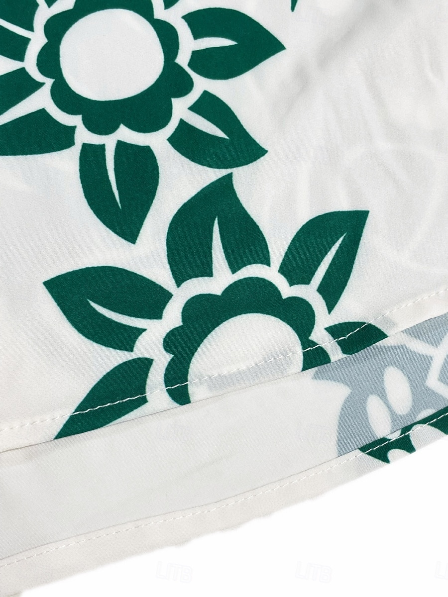 Női Maxiruha A vonalú ruha Slip ruha Szabadság Alkalmi Boho Szabadtéri Alkalmi Normál Virágos Ujjatlan Spagettipánt Sötétkék Medence Lóhere Nyár Tavasz 2025 - $34.99 –P13