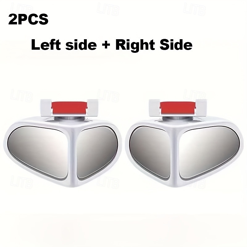 2pcs 360 Rotatable Oval Blind Spot Mirrors  Ultra-Clear Lenses Wide-Angle Front & Rear View Adjustable Mounting Brackets Compatible with Trucks SUVs and Sedans Rear View Mirror Accessories 2025 - $19.99 –P6