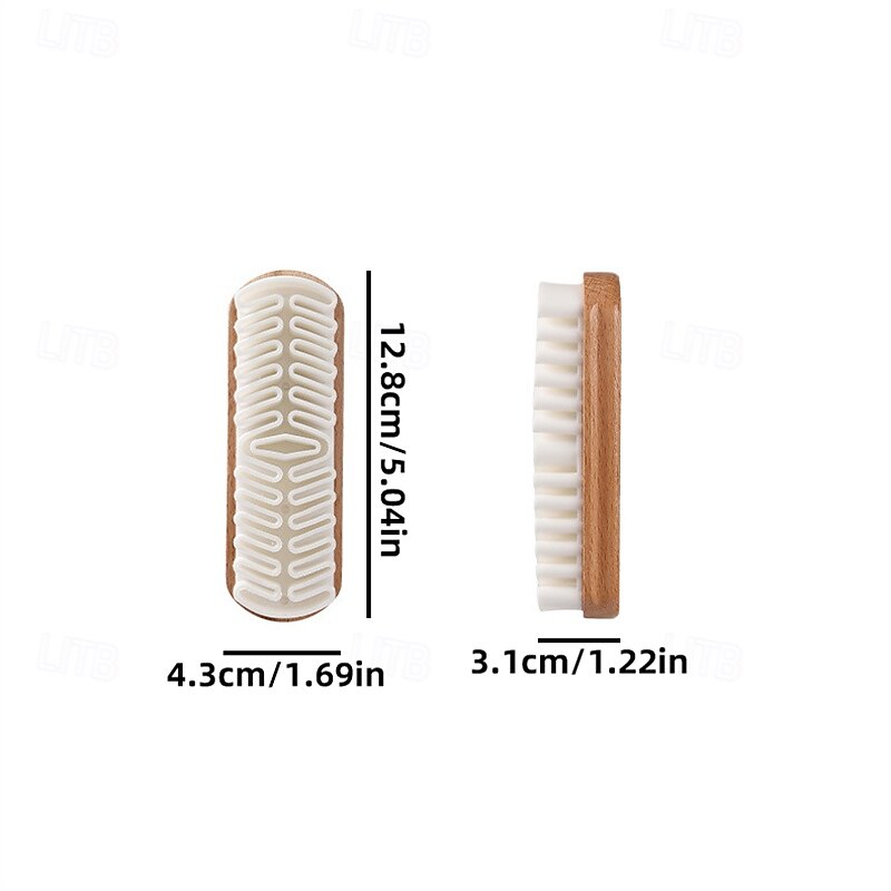 Brosse de nettoyage en daim pour chaussures et bottes, outil de nettoyage en cuir nubuck avec gomme, brosse à chaussures pour daim, rafraîchisseur de sac et de chaussures de 2025 ? $3.99 –P4