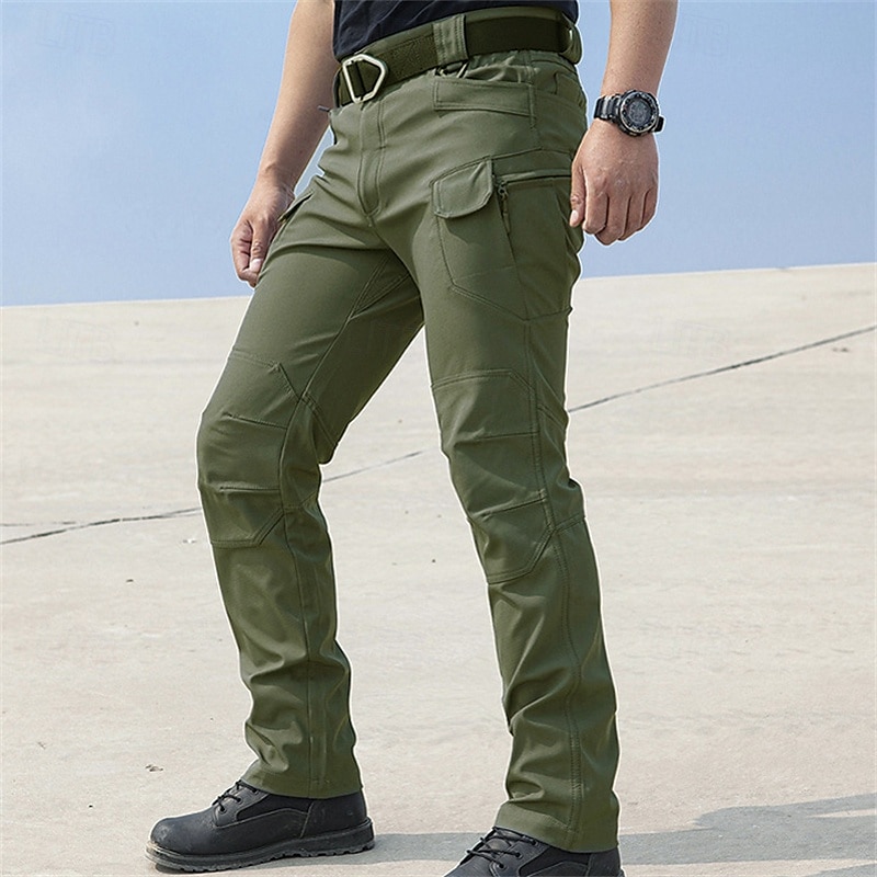 Homens Calça Cargo Calças de Trilha calças de caminhada Ao ar livre Normal Prova-de-Água A Prova de Vento Secagem Rápida Leve Calças Bolso Com Zíper Preto Verde Acampar e Caminhar Golfe Corrida S M L de 2025 por $25.99 –P6