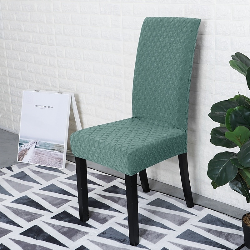 Waterproof Dining chair Cover For Home Polar Fleece Fabric Chair Cover Stretch Slipcovers Seat Chair Covers 2025 - $12.49 –P14