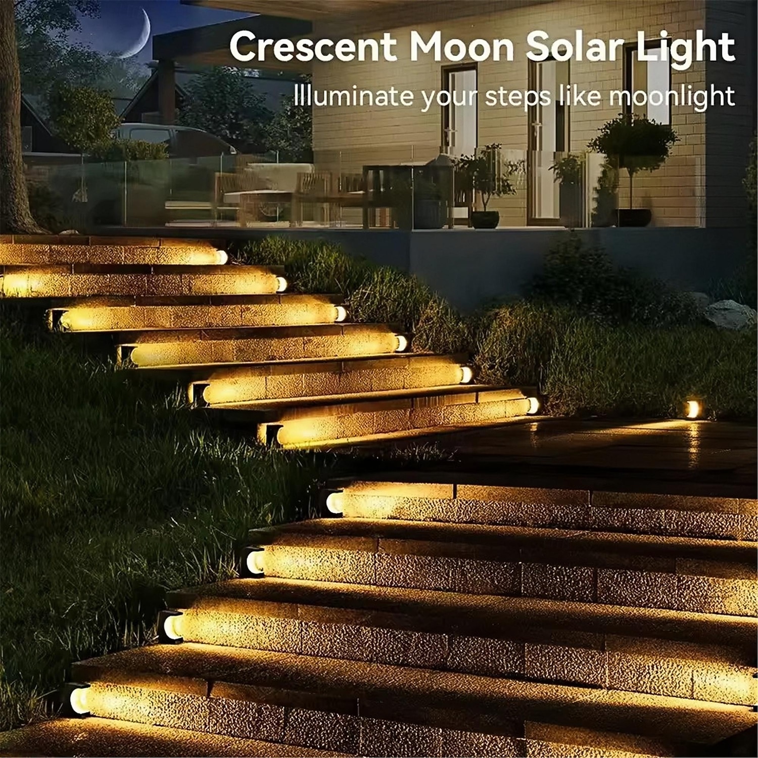 1/4PCS LED Step Lamp Solar Stair Light Outdoor IP65 Waterproof Solar Light for Garden Deck Path Balcony Decor Lighting 2026 - $21.99 –P3