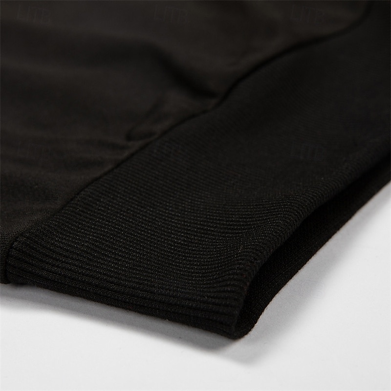 Per uomo Tuta da Ginnastica Pantaloni da Tuta Felpa con cappuccio e zip Tasca Blocco di colori Completo Abbigliamento Autunno Nero Blu marino scuro Palestra Allenamento Sportivo Antivento Manica Lunga del 2026 a $60.99 –P10