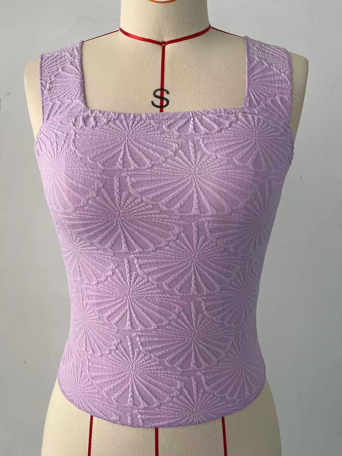 Femmes Hauts d'été Couleur Unie Occasionnel Sans manches Sans manches Col carré Hauts Réguliers Quotidien Vert herbe Vert cendré Blanche Vert Véronèse Rose poussiéreuse Été de 2025 ? $13.49 –P1