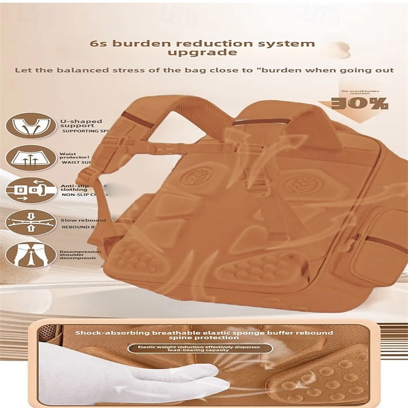 2026年 かわいいカピバラ学校用バッグ男の子大容量大学学校バックパック防水学生用スクールバッグブックバッグ  コレクション – $35.99 –P12