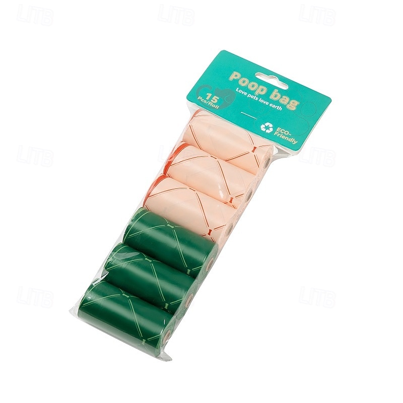 New Environmentally Friendly Recyclable Dog Poop Bag Portable Storage Bag With Hands-Free Clip Pet Waste Bag 36 Rolls 2025 - $50.99 –P7