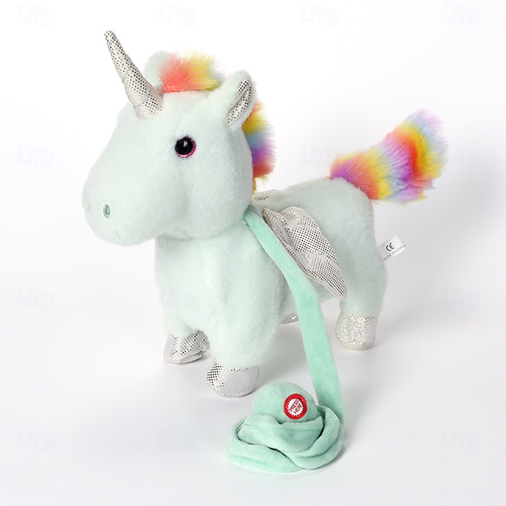 Remote Control Robot Unicorn Electronic Plush Unicorn Toy Interactive Toys Walks Singing Stuffed Animal Gift for Girl and Boy Age 3-6 Year Old 2025 - $42.99 –P9
