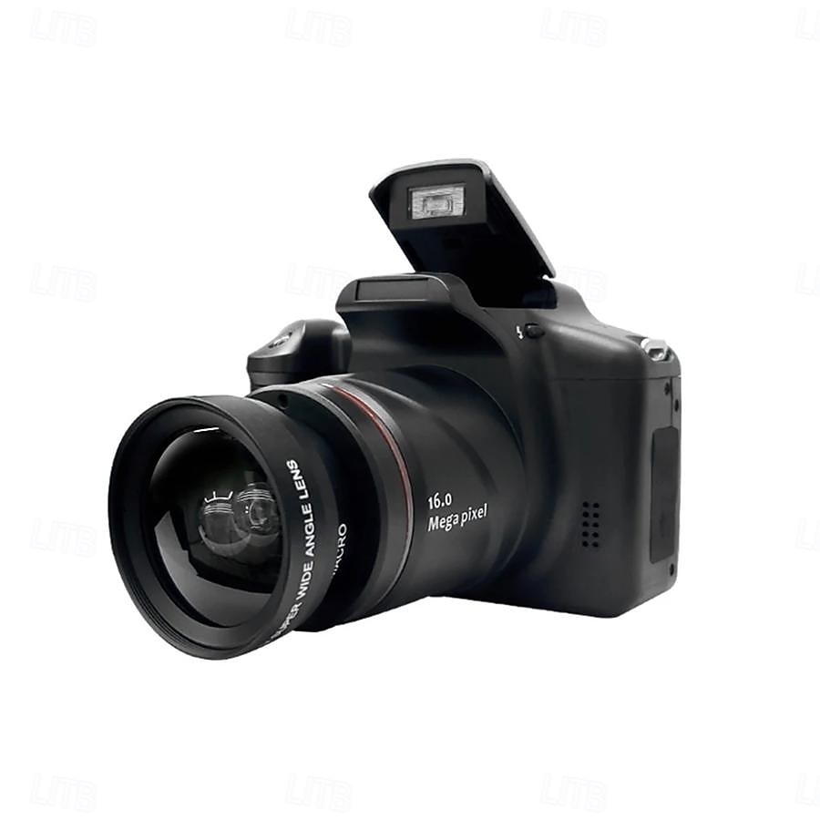 16-Megapixel Digital Camera With 1080P 16X Zoom Digital Image Stabilization Includes 600mAh battery 2.4-Inch Removable Lens Home Video Camera Maximum 128GB 2025 - $71.99 –P10