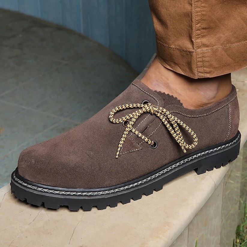 Carnaval Oktoberfest bier Haferlschuh Geïnspireerd Schoenen Bavarian Alpine Erfenis Weiden Voor heren Feest Bierfestival Doek in traditionele stijl 2026 - $63.99 –P2