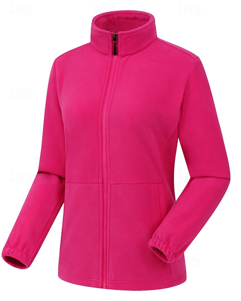 Per donna Giacca da escursionismo Giacca in pile da escursionismo Inverno All'aperto Termico Impermeabile Antivento Spesso Giacca in Pile Invernale Nero Giallo Rosa Rosso Blu Reale del 2025 a $22.99 –P2
