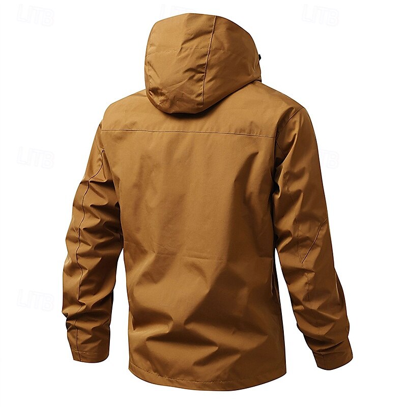 Per uomo Giacca a Vento Giacca da escursionismo Impermeabile Esterno Impermeabile Antivento Abbigliamento da trekking Abbigliamento da trekking Primavera Autunno Top Campeggio / Escursionismo del 2025 a $23.19 –P7