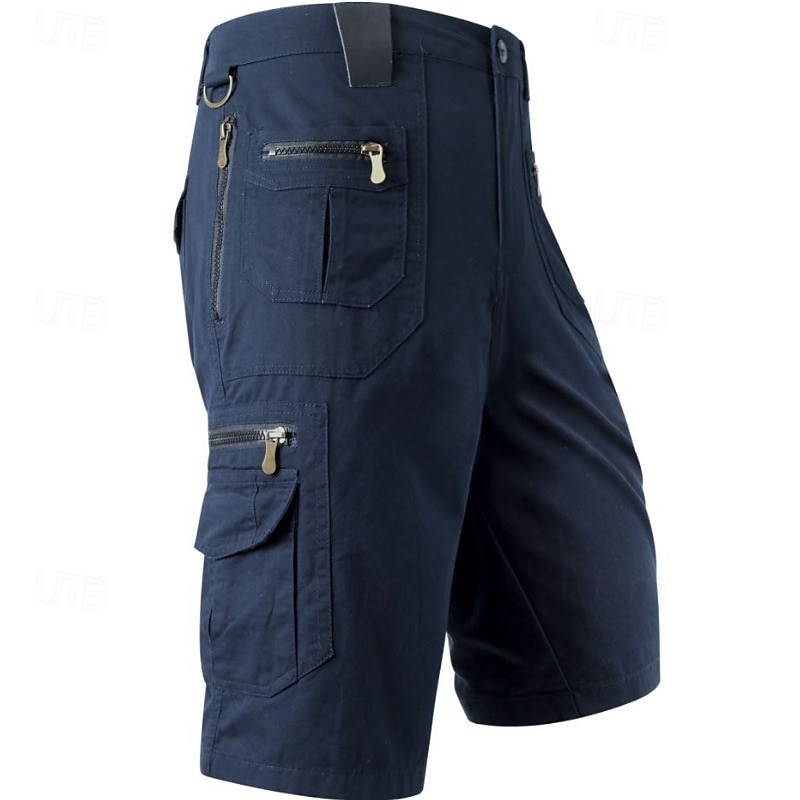 Homens Calça Cargo Calças de Trilha calças de caminhada Ao ar livre Normal Secagem Rápida Leve Elástico Respirável Calção Calças Capri Verde Tropa Azul Tênis Golfe Corrida S M L XL XXL de 2025 por $21.59 –P4