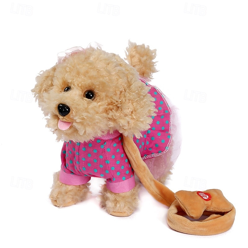 כלב רובוטי מס.Control מרחוק כלב פרווה אלקטרוני צעצוע אינטראקטיבי הולך שר שירים מתנה לחילוף בנים ובנות בגיל 3-6 שנים מתנת חג המולד 2025 - $55.99 –P9