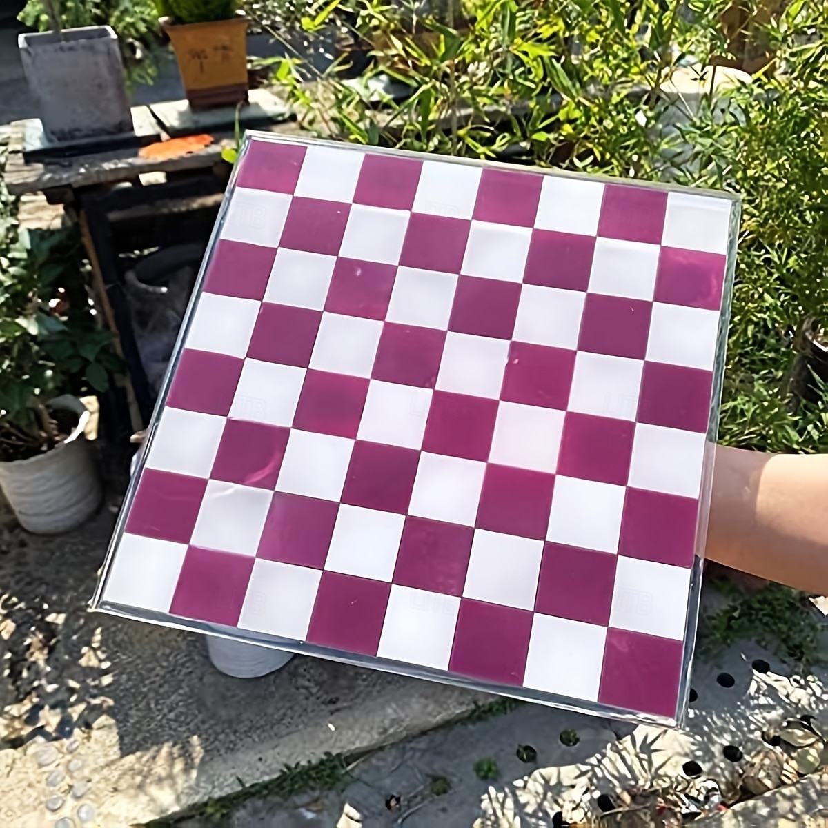 XL Large 3D Epoxy Silicone Resin Mold - 12 Full Size Checkers Chess Board Mold 2025 - $17.49 –P8