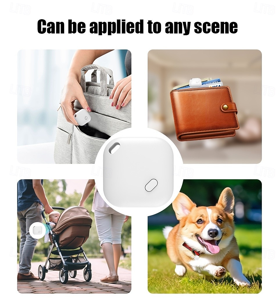 Smart GPS Tracker Item Locator Works with Find My APP Anti Lose Device Alarm Tag Kids Pet Luggage Key Finder 2025 - $12.99 –P7
