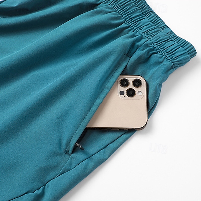 رجالي شورت للجري جيب حزام مطاط قيعان الجمنازيوم ملابس الرياضة اكتشف - حل الصيف سريع جاف متنفس ركض يوغا عادي ملابس رياضية ألبسة رياضية لون سادة أزرق أحمر أخضر 2026 - $11.49 –P7