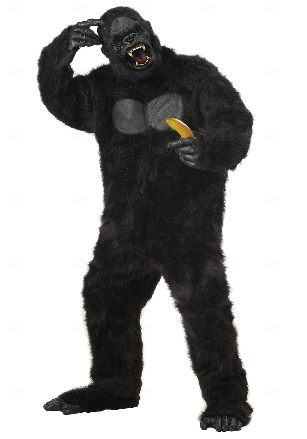 King Kong Szerepjáték Jelmezek Álarcosbál Felszerelések Szerepjáték Férfi Felnőttek Buli / Este Farsang Álarcos mulatság Mardi Gras Könnyű farsangi jelmez 2025 - €83.7 –P2